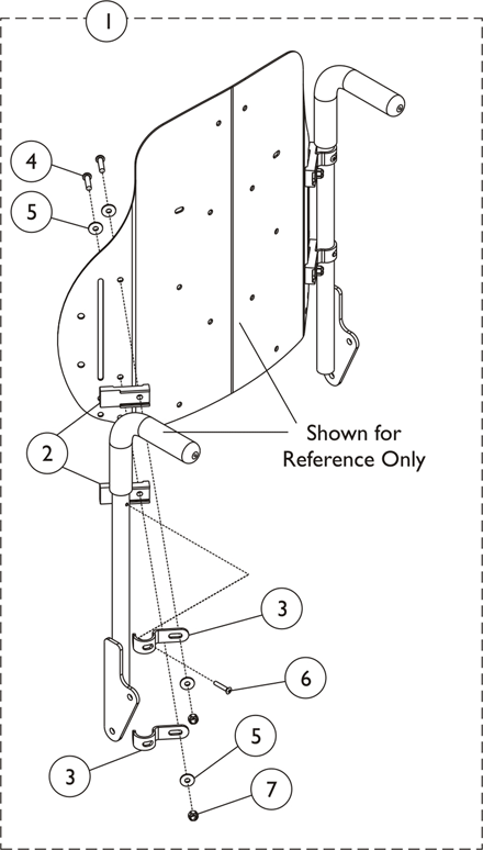 Curve Contoura Mounting Back Hardware