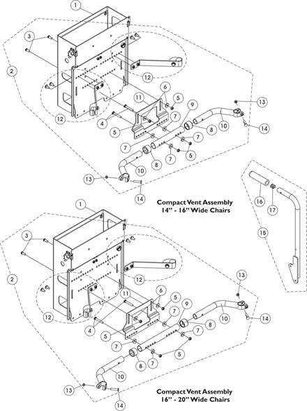 Compact Vent Assembly