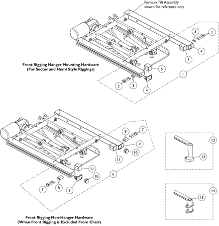 Front Rigging Hanger Hdwr