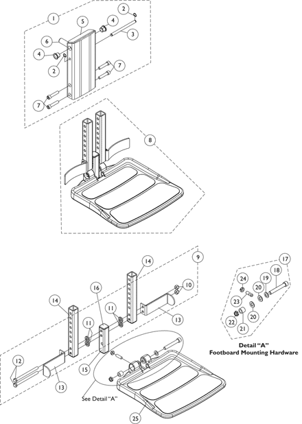 Front Rigging - Center Mount Rigging (CTMT-F with CTMTFB)