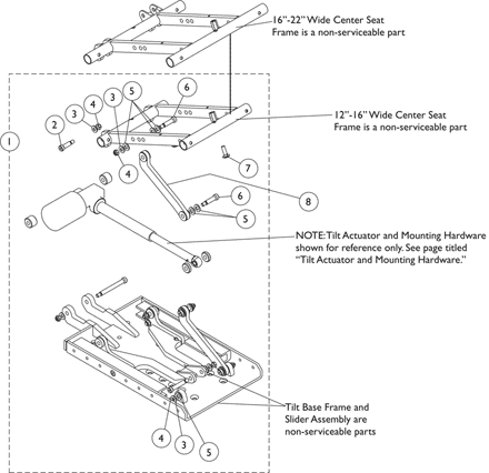 Tilt Links and Hardware