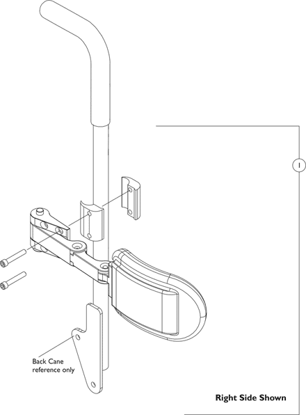 Lateral Support Assembly, Stealth