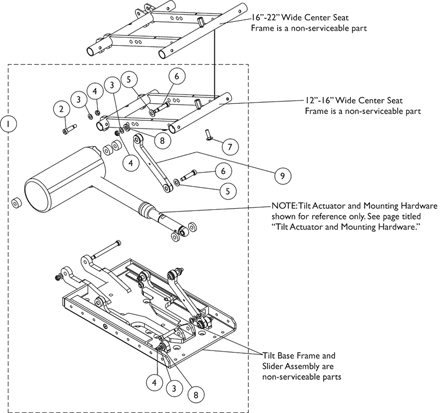 Tilt Links and Hardware