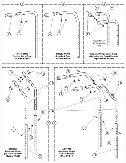 Back Cane Assembly