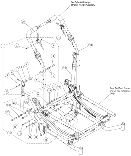 Reclining Back Hardware