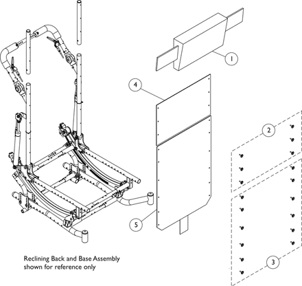 Upholstery, Reclining Back