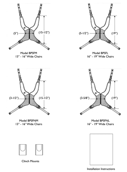 Accessories - Bodypoint Anterior Trunk Support Harness & Hardware