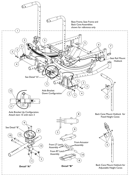 Hublock Replacement Kits