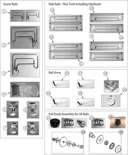 Side Rail Parts - BA0780