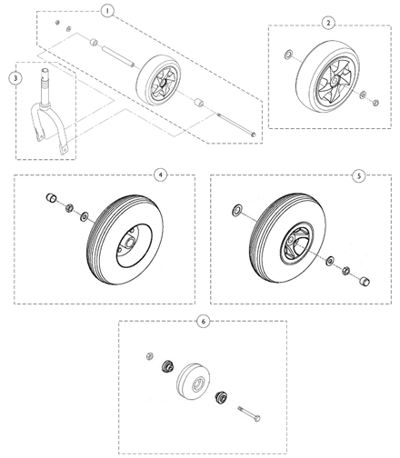 Wheels & Anti-Tippers