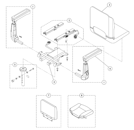 Seat & Arms