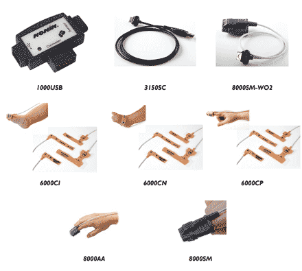 Nonin Pulse Oximetry Components