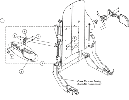 Lateral Support Assembly, Stealth