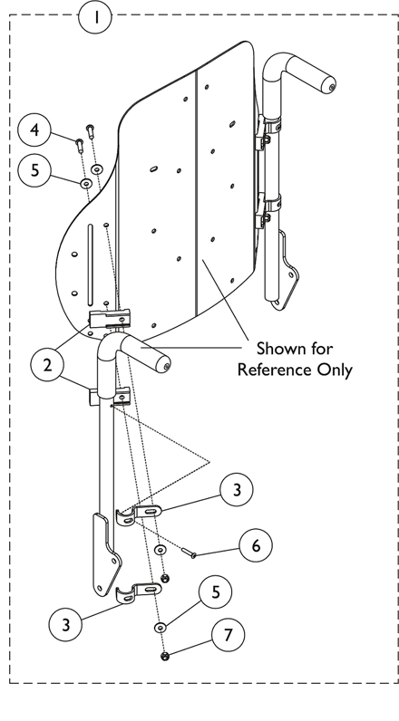 Curve Contoura Mounting Back Hardware