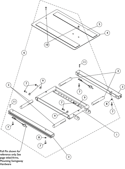 ADJASBA Seat Frame Mounting Hardware