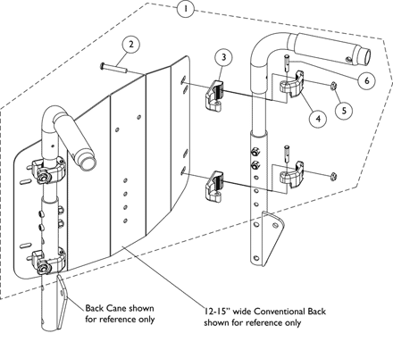 Back Mounting Hardware