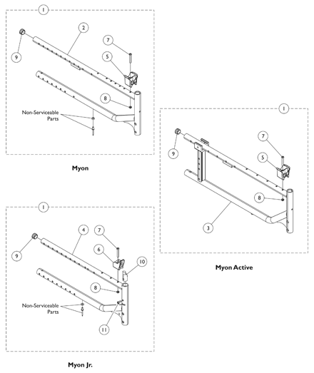 Frame with Hardware