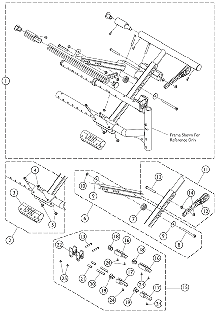 Crossbrace Assembly - Myon Junior