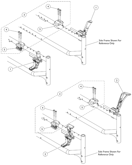 Wheel Locks - Pull to Lock and Pull to Lock Extended