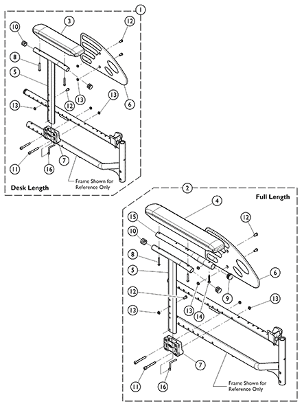 Arms - T Arm Assemblies