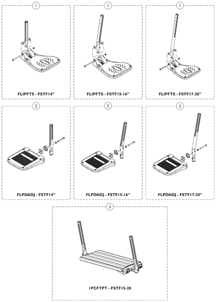 Footplates - Myon and Myon Active - Standard