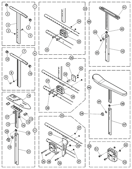 T-Arm Component Kits