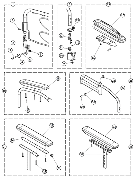 Armpad Kits