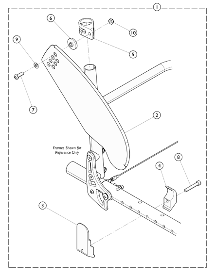 Clothing Guard - Fold In Style Side Guard