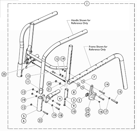 Backrest Mounting Hardware