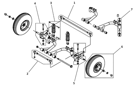 Front Wheels - Four Wheeler