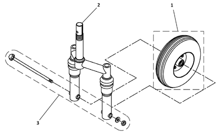 Front Wheel - Three Wheeler