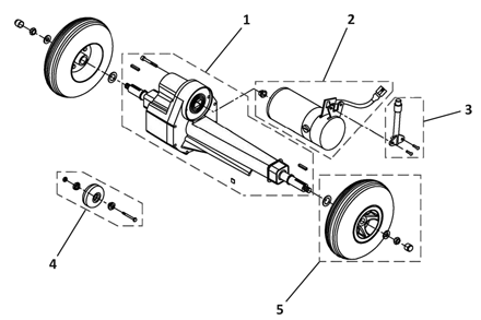 Rear Wheels and Propulsion (12km/h)