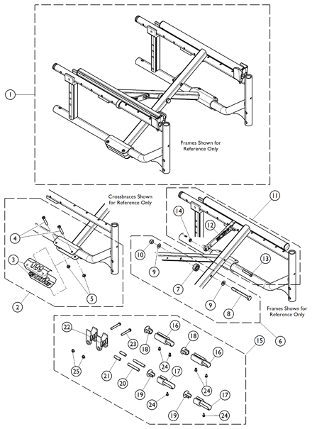 Crossbrace Assembly - Myon Active