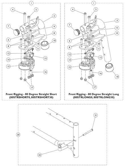 Front Riggings - Junior Hanger