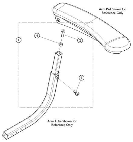 Arm Adjustment Screws