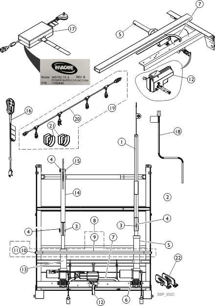 Foot Section - Full Electric - G54