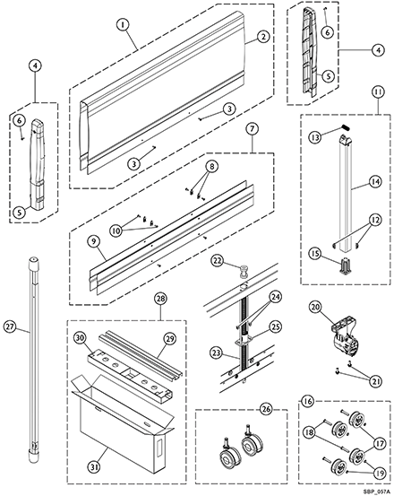 Bed Ends - Full Electric 5301LOW