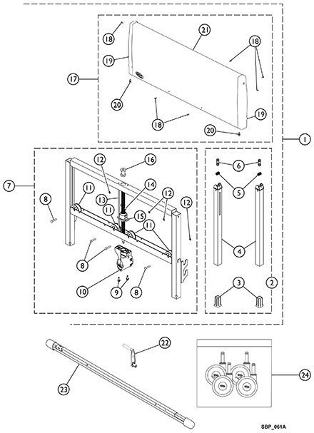 Bed Ends - 5301IVC