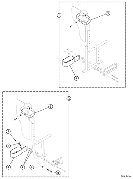 Crutch and Cane Carrier - A1569