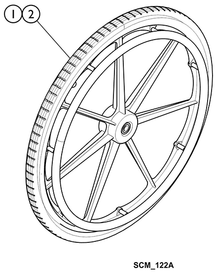Wheels - Rear - Composite (22-24