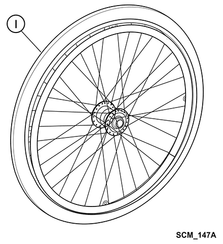 Wheels - Rear - Hub Brake