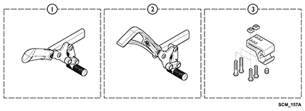 Wheel Locks - Push Brake