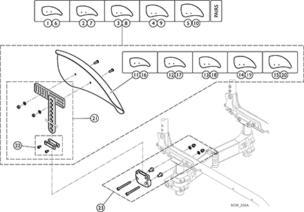 Siderest - Removable Mudguards