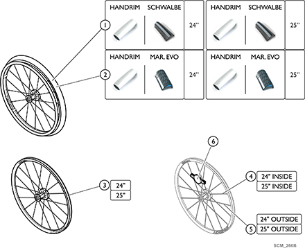Rear Wheels - Spinergy LXK