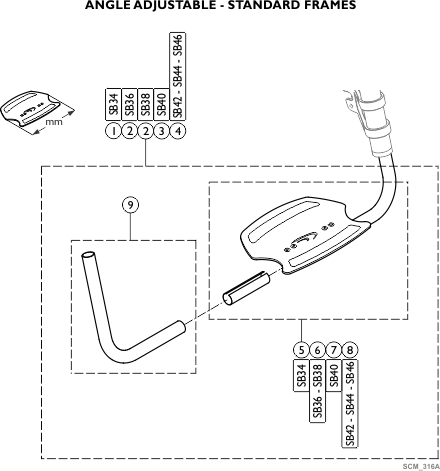 Adjustable Angle Footplate