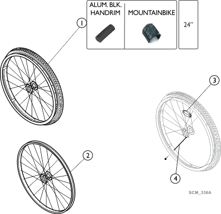 Rear Wheels - Mountain Bike Wheel