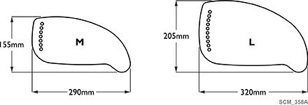 Siderests - Clothes Guard Sizing