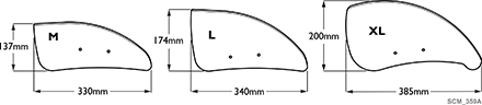 Siderests - Mudguard Configuration