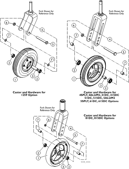 Caster Hardware