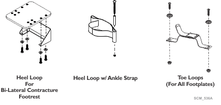 Heel Loops and Toe Loops